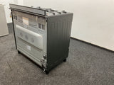 Everglades gasfornuis EVCK9020 - Mat Zwart - 90cm