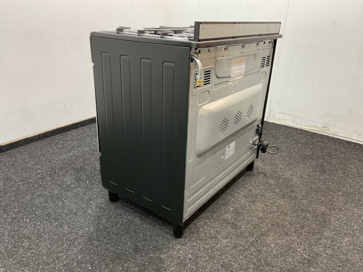 Everglades gasfornuis EVCK9020 - Mat Zwart - 90cm