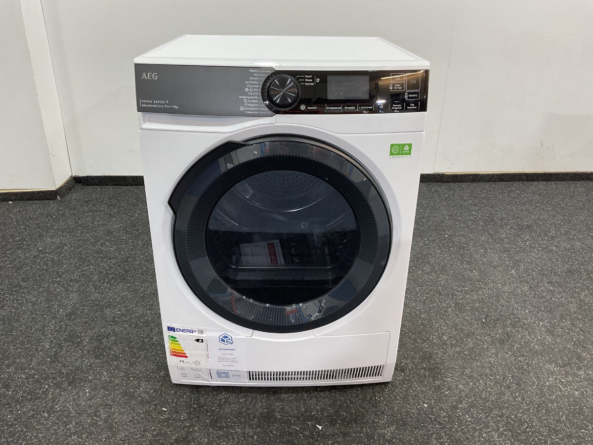 AEG warmtepompdroger TR969V6C - 9000X - AbsoluteCare Pro - Energielabel A - 9 kg