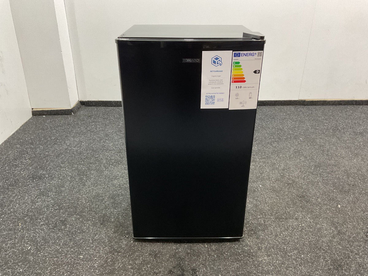 Tomado koelkast TRT4702B - Tafelmodel met vriesvak - Zwart
