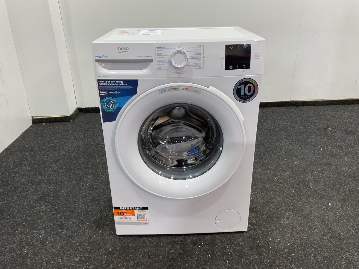 Beko wasmachine b300 BM3WFU38412CW - 8 kg - Wit