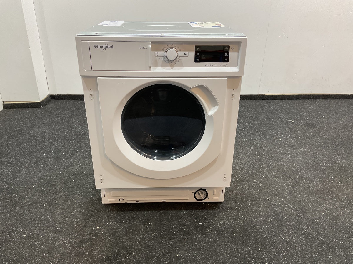 Whirlpool inbouw was-droogcombinatie BI WDWG 961485 EU - 9 kg/6kg - Wit