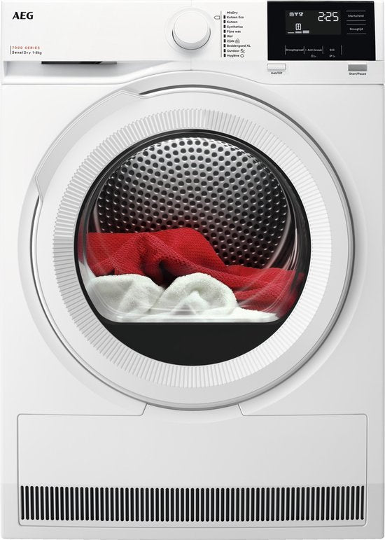 AEG warmtepompdroger TR738AT2B - 7000 serie SensiDry
