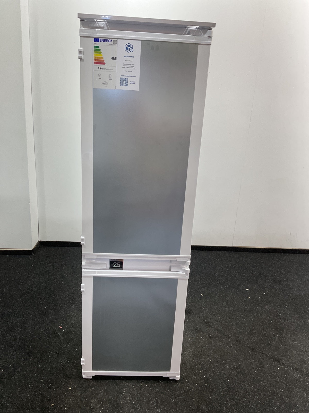 Beko inbouw koelkast BCHA275K4SN - 178 cm met Sleepdeur