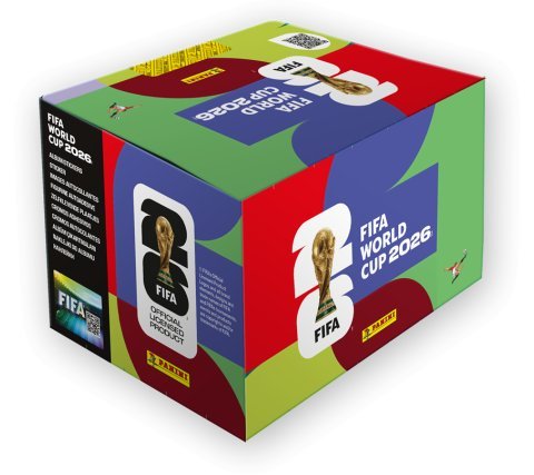 Panini FIFA World Cup 2026 Stickers – Boosterbox – 100 booster packs
