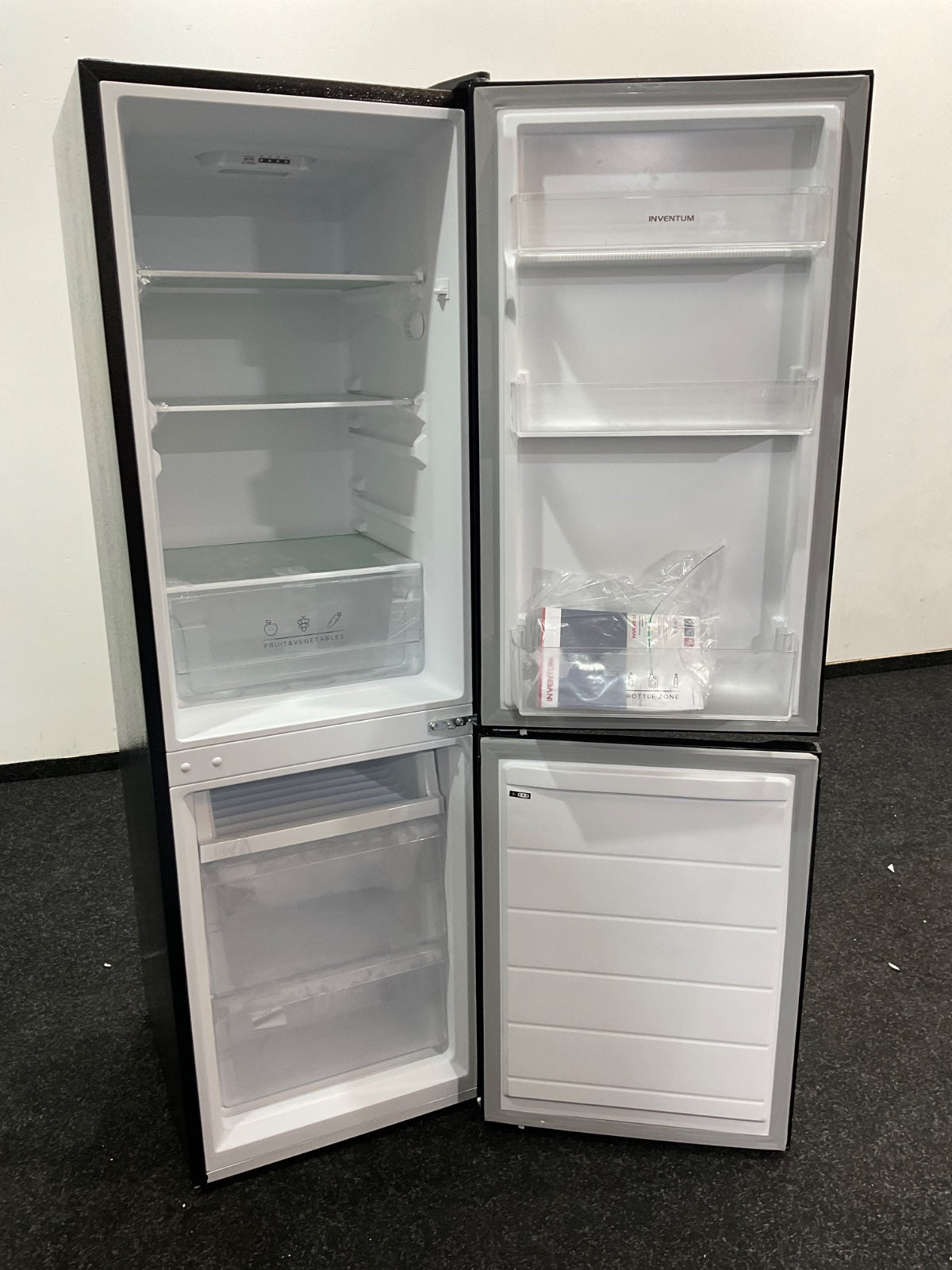 Inventum koelkast KV1501B - Vrijstaand - Zwart