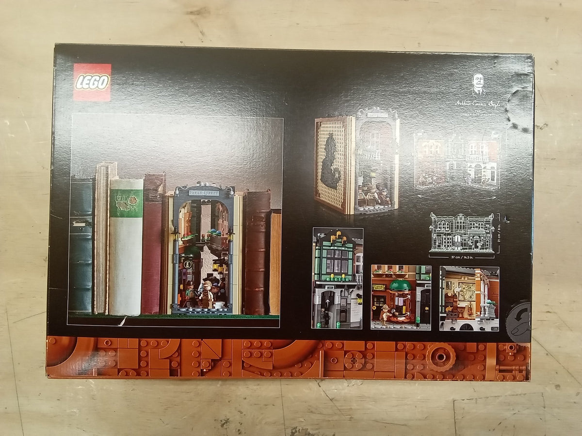 LEGO Icons Boekensteun: Sherlock Holmes, Bouwset - 10351