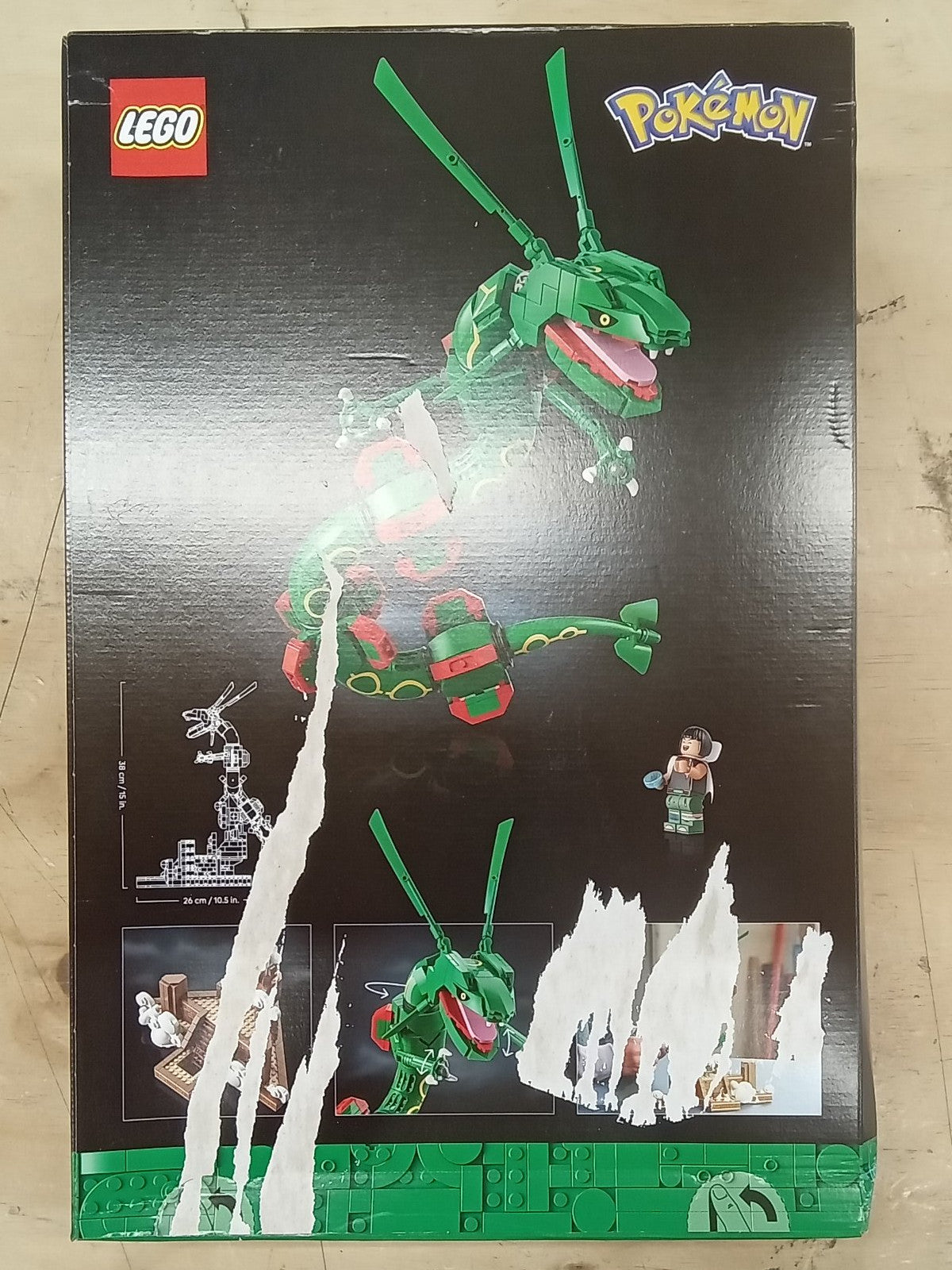 LEGO Pokémon - Rayquaza Bouwpakket voor Volwassenen met Dieren Figuur - 72168