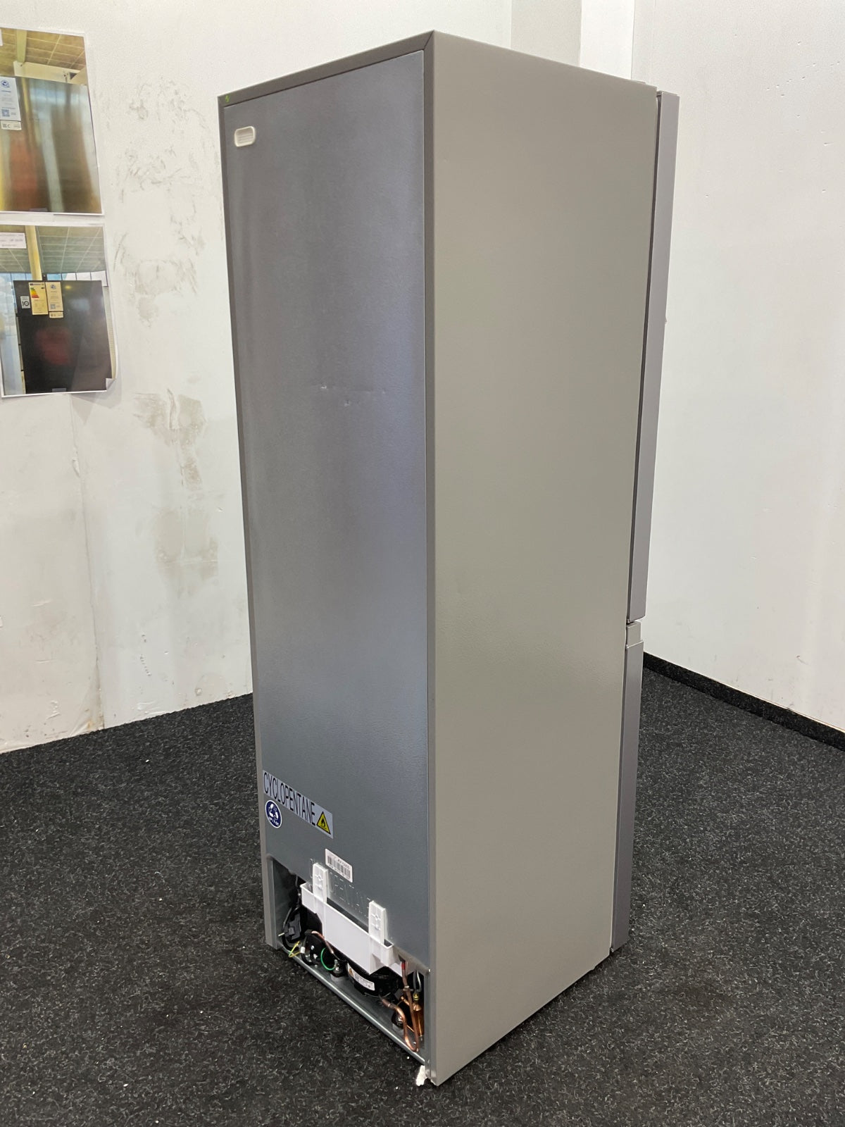 Inventum koelkast KV1500S - Vrijstaand - Zilver