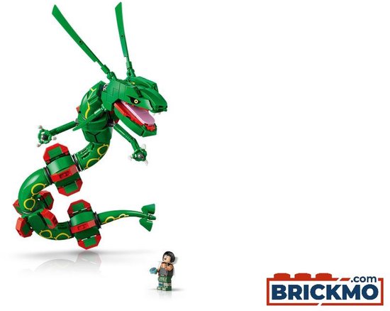 LEGO Pokémon - Rayquaza Bouwpakket voor Volwassenen met Dieren Figuur - 72168