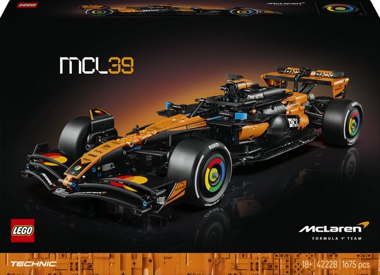 LEGO Technic McLaren MCL39 F1 Car - 42228