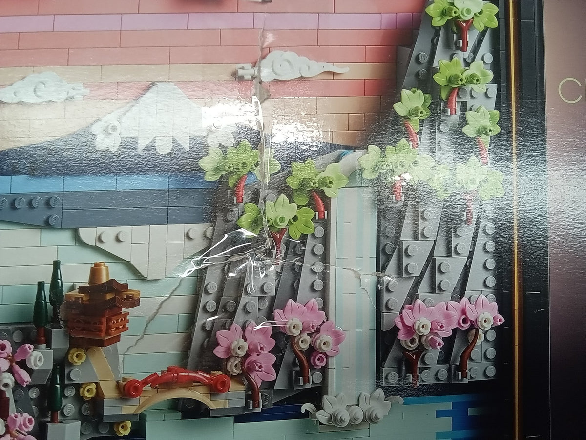 LEGO Art Landschap met Japanse Kersenbloesems Wanddecoratie - 31218