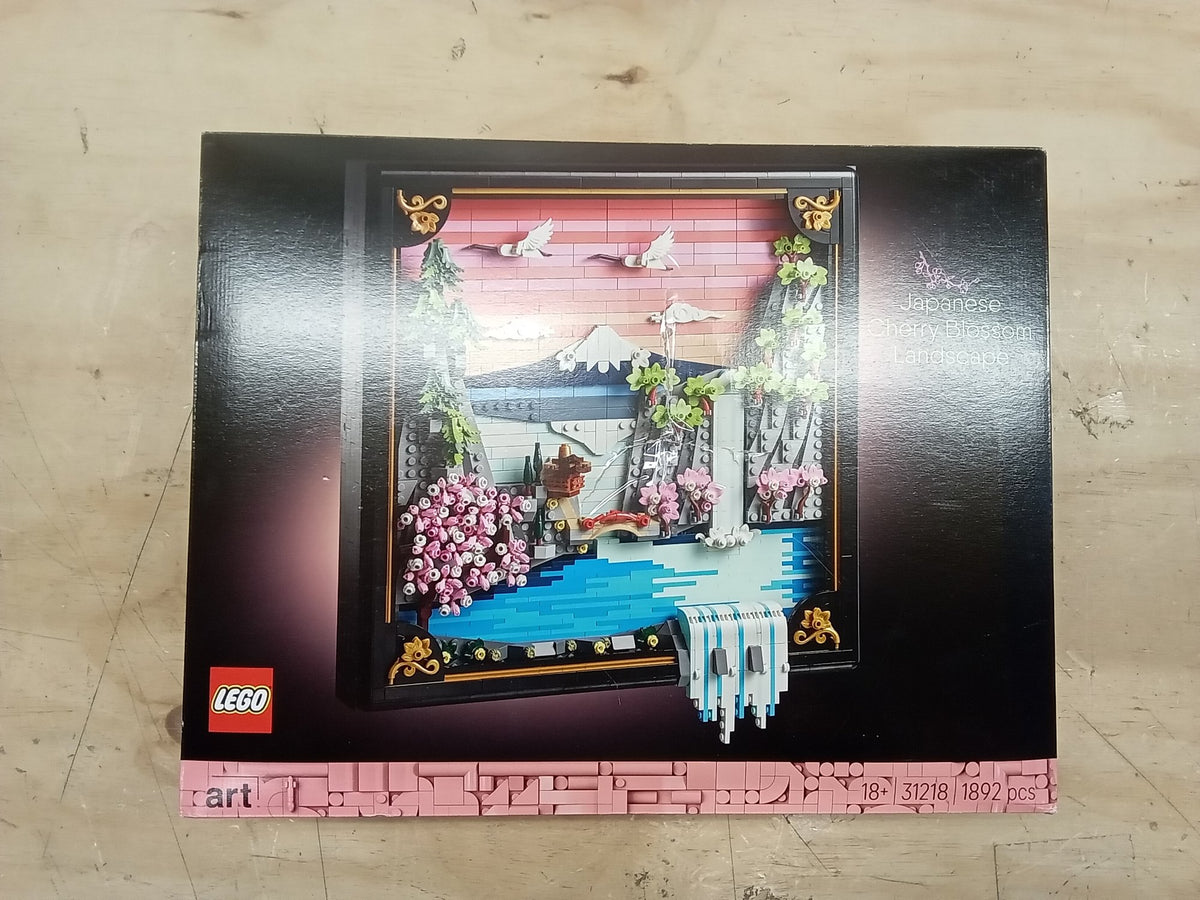 LEGO Art Landschap met Japanse Kersenbloesems Wanddecoratie - 31218