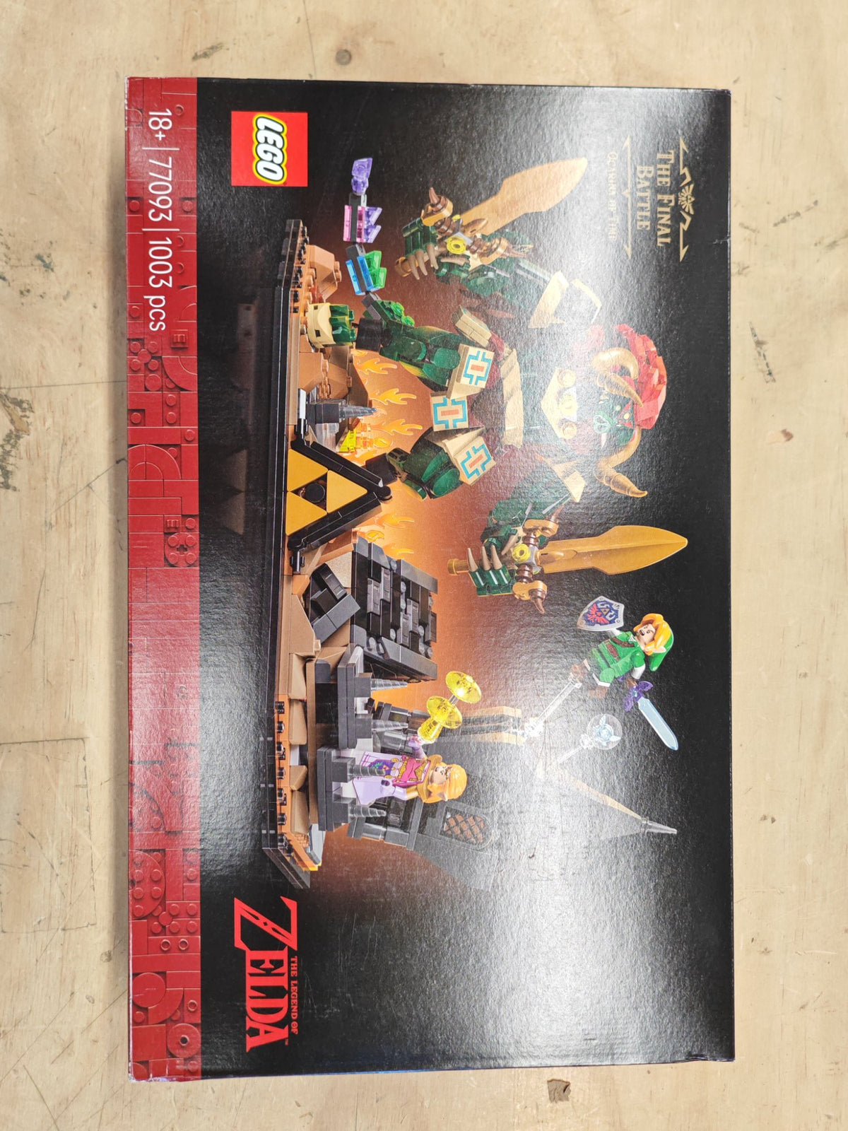 LEGO The Legend of Zelda: Ocarina of Time – The Final Battle - Model Kit for Adults - 77093