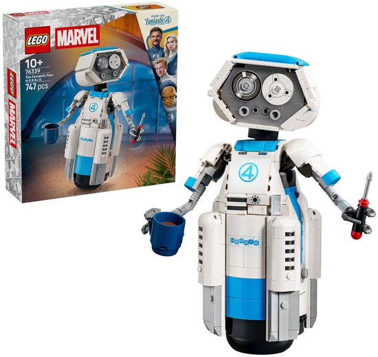 LEGO ǀ Marvel The Fantastic Four H.E.R.B.I.E. Superhelden Bouwpakket voor Kinderen 76339