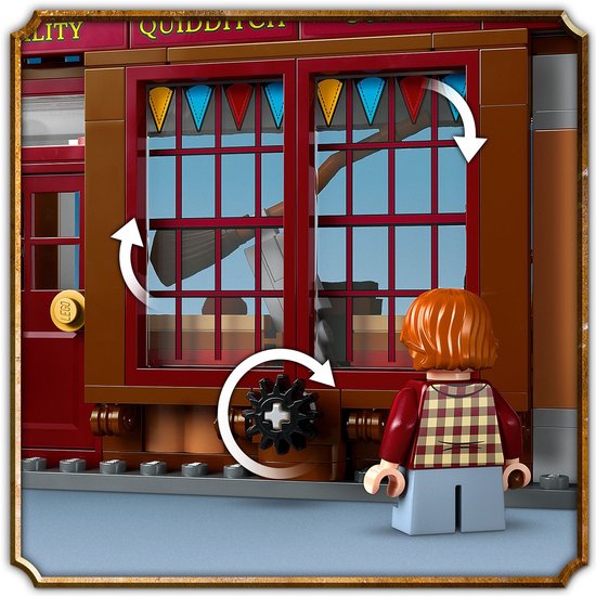 LEGO Harry Potter Zwik & Zwachtels Zwerkbalpaleis en IJssalon Set - 76452