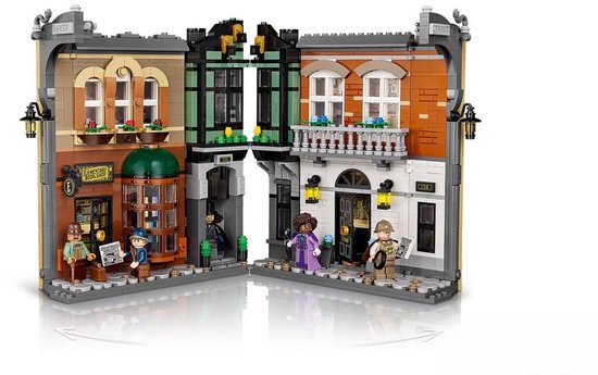 LEGO Icons Boekensteun: Sherlock Holmes, Bouwset - 10351