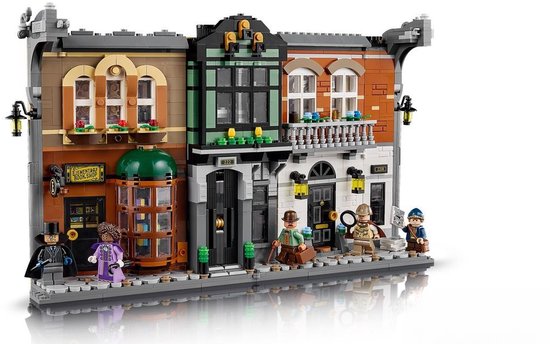 LEGO Icons Boekensteun: Sherlock Holmes, Bouwset - 10351