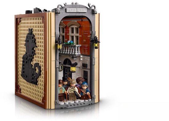 LEGO Icons Boekensteun: Sherlock Holmes, Bouwset - 10351