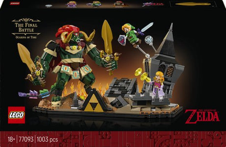 LEGO The Legend of Zelda: Ocarina of Time – The Final Battle - Model Kit for Adults - 77093