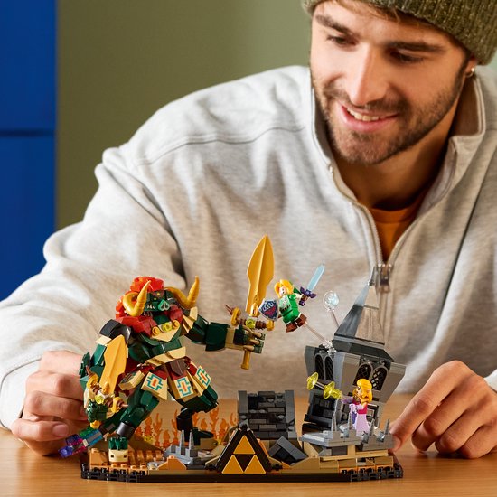 LEGO The Legend of Zelda: Ocarina of Time – The Final Battle - Model Kit for Adults - 77093