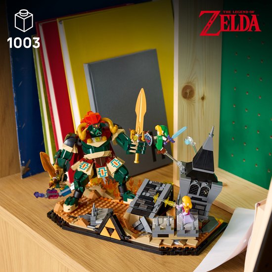 LEGO The Legend of Zelda: Ocarina of Time – The Final Battle - Model Kit for Adults - 77093