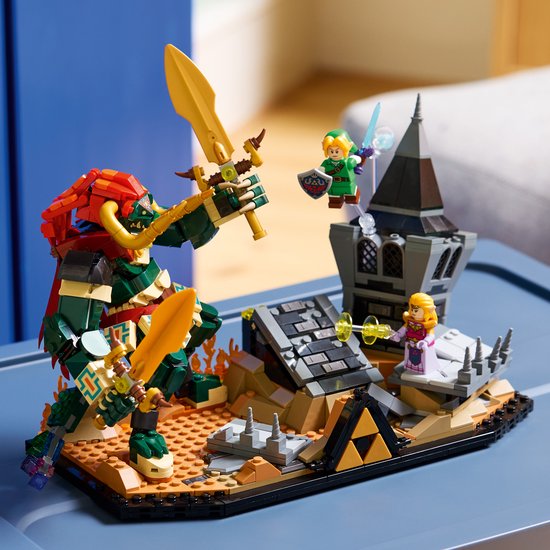 LEGO The Legend of Zelda: Ocarina of Time – The Final Battle - Model Kit for Adults - 77093
