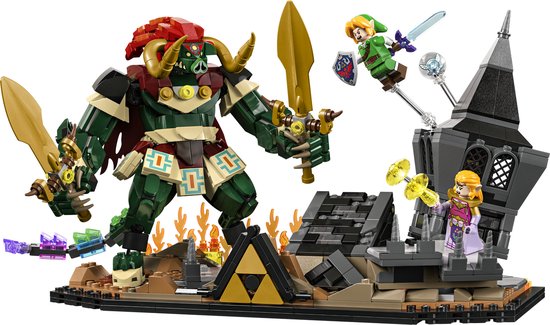 LEGO The Legend of Zelda: Ocarina of Time – The Final Battle - Model Kit for Adults - 77093