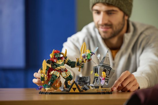 LEGO The Legend of Zelda: Ocarina of Time – The Final Battle - Model Kit for Adults - 77093