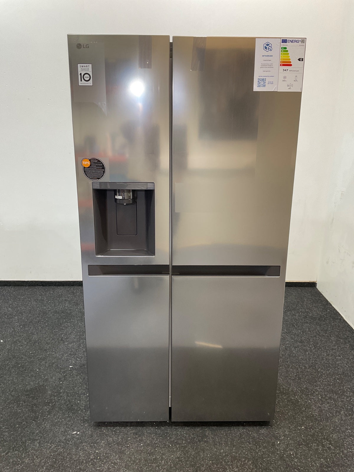 LG GSLC40PYPE Amerikaanse koelkast 638L met water- en ijsdispenser