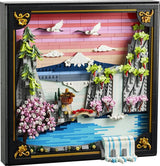 LEGO Art Landschap met Japanse Kersenbloesems Wanddecoratie - 31218