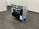 Inventum inbouwoven IOH6070RK - RVS/Zwart