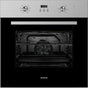 Inventum inbouwoven IOH6070RK - RVS/Zwart