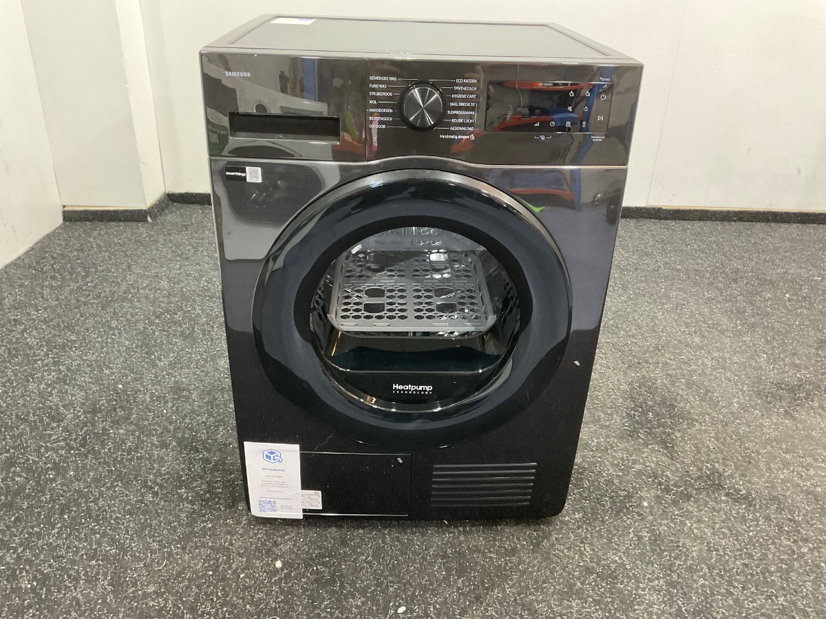 Samsung Warmtepompdroger DV90DG52A0ABEN - 9kg - Zwart - NL/FR