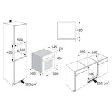 ETNA CM250MZ - Oven met magnetronfunctie - Nis 45 cm - Matzwart