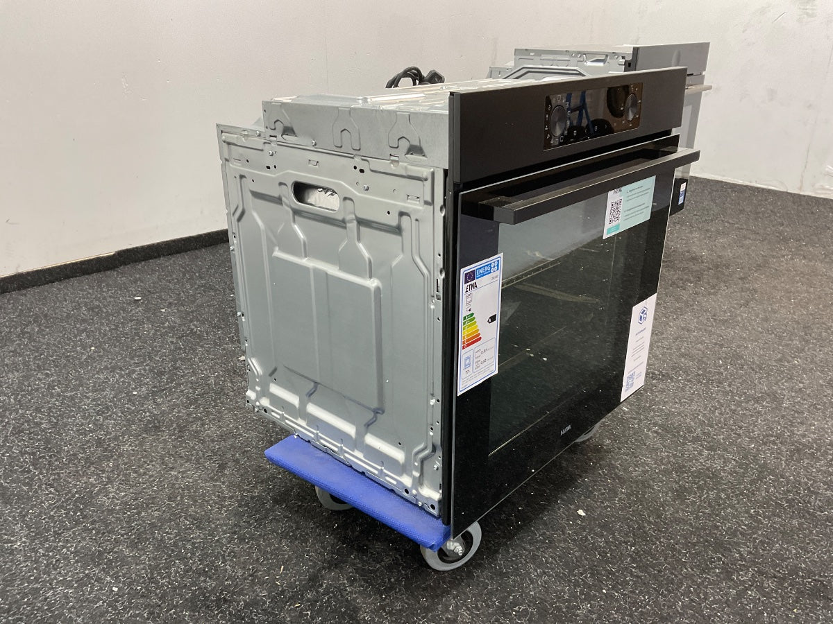 ETNA inbouwoven OM316MZ - Turbo Hetelucht - Matzwart