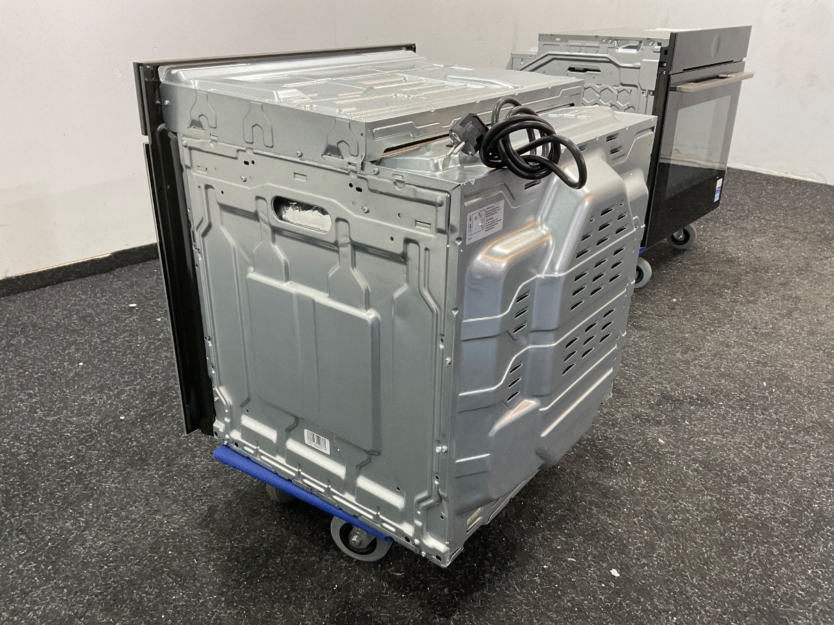 ETNA inbouwoven OM316MZ - Turbo Hetelucht - Matzwart