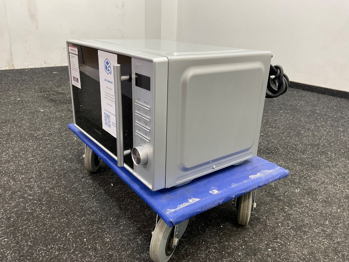 Inventum combimagnetron MN237CS - 23L - 900W - Hetelucht- en grillfunctie - Zilver