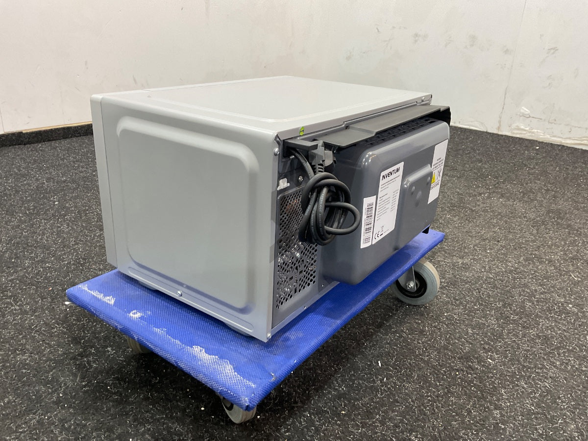 Inventum combimagnetron MN237CS - 23L - 900W - Hetelucht- en grillfunctie - Zilver
