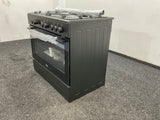 Everglades gasfornuis EVCK9020 - Mat Zwart - 90cm