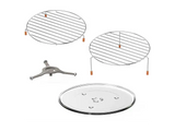 Inventum combimagnetron MN237CS - 23L - 900W - Hetelucht- en grillfunctie - Zilver