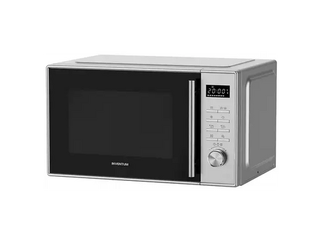 Inventum combimagnetron MN237CS - 23L - 900W - Hetelucht- en grillfunctie - Zilver