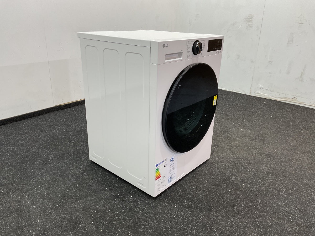 LG warmtepompdroger RHX5009TWB - 9 kg - Wit