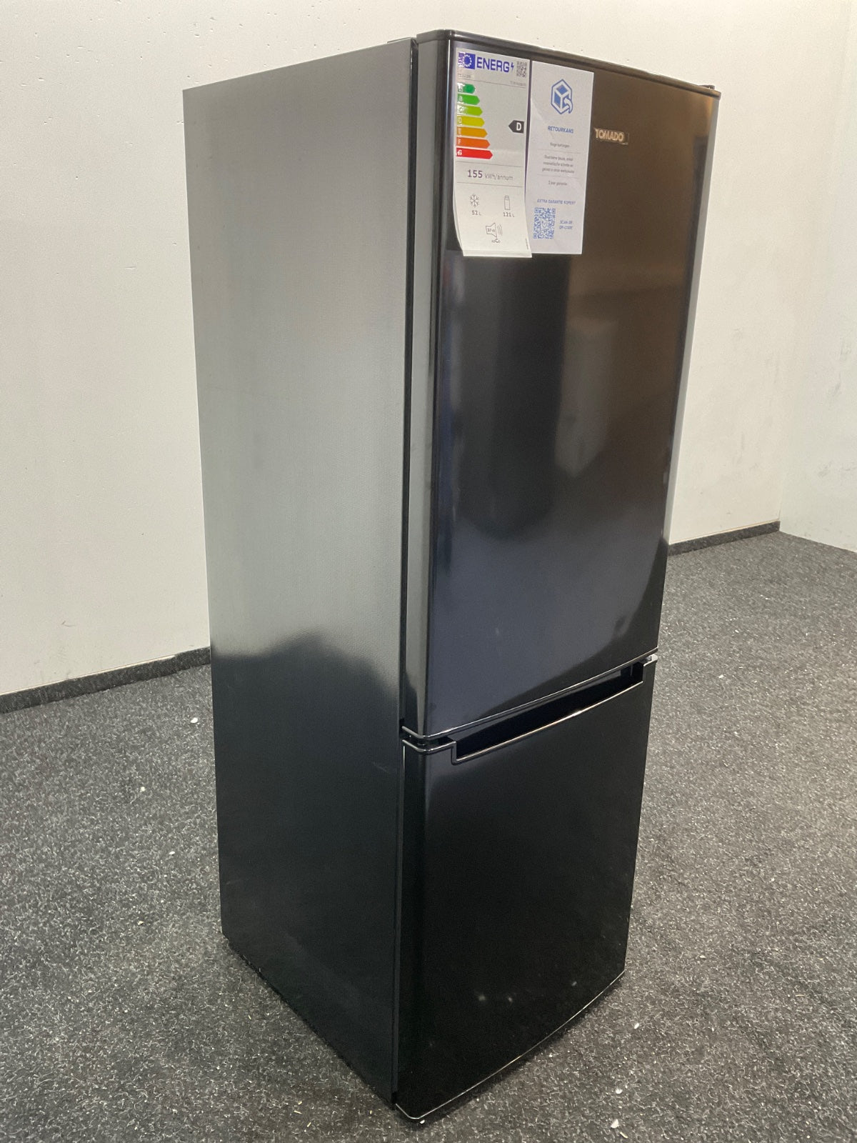Tomado koelkast TCR1420B - Zwart