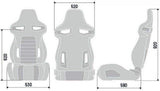 Sparco Auto Sportstoel R333 - Zwart - Verstelbaar