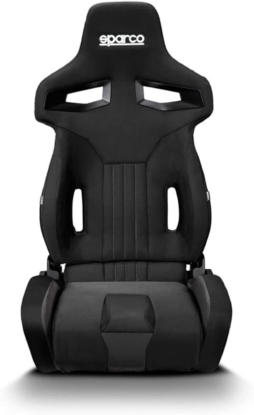 Sparco Auto Sportstoel R333 - Zwart - Verstelbaar