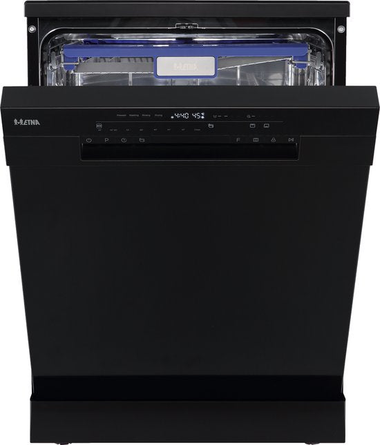 ETNA vaatwasser VWV640ZWA - Vrijstaand - Zwart - 60 cm