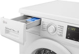 LG was-droogcombinatie GD3M108N3 - 8/5 kg - Wit