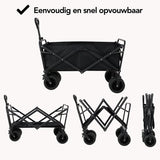 Infinity Goods Bolderkar XL - Opvouwbaar - 180kg draagkracht