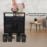 Infinity Goods Bolderkar XL - Opvouwbaar - 180kg draagkracht